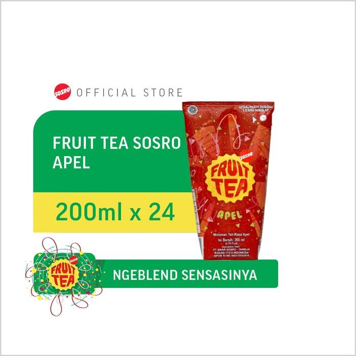 

Pilihan- Fruit Tea Sosro Apple Genggam 200Ml Isi 24 Pcs