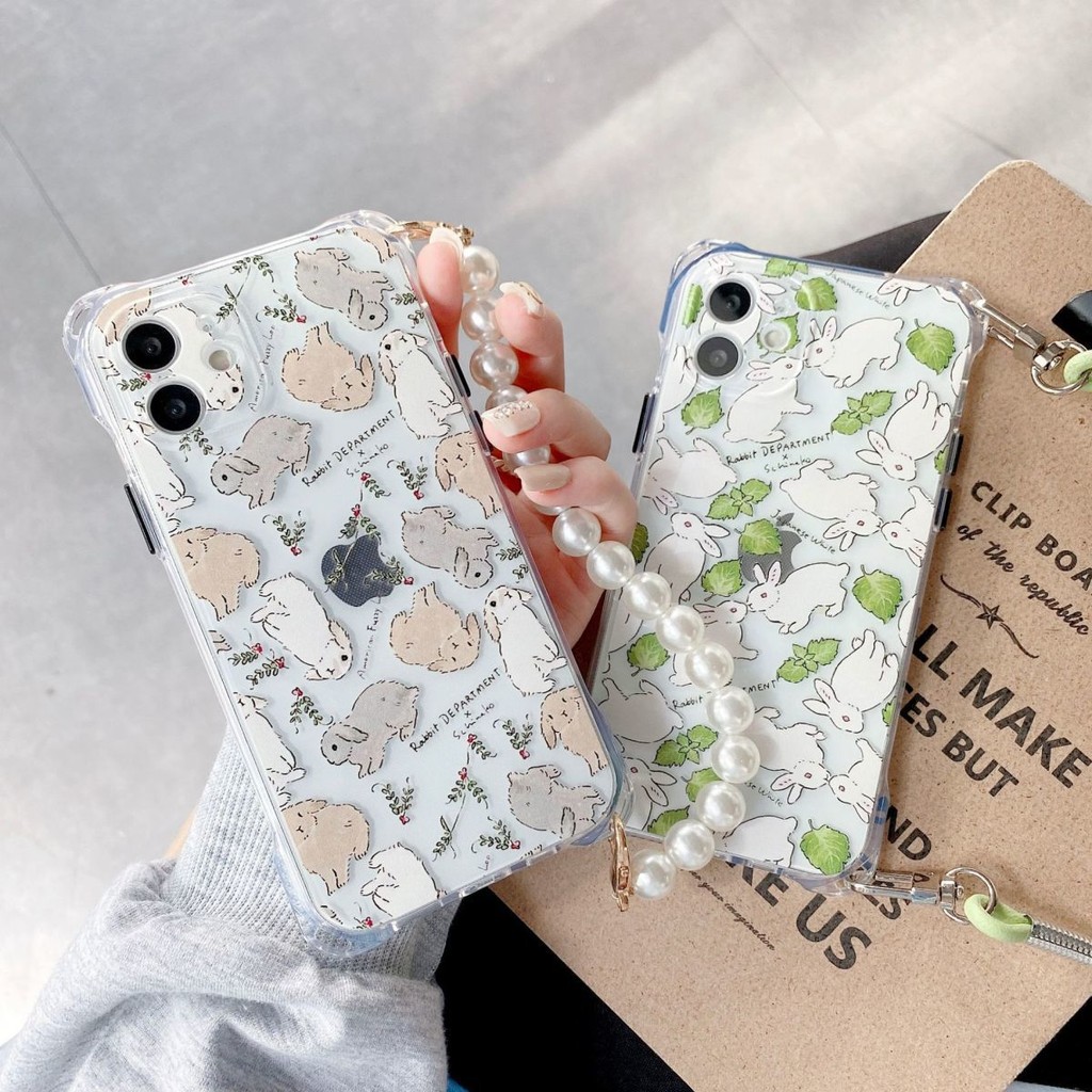 Kelinci Lucu Luar Negeri Case Vivo Y29 Y19S Pro V50 V40 Lite 5G Y03T Y20S Y12S 2021 Y28 Y33T Y12A Y2