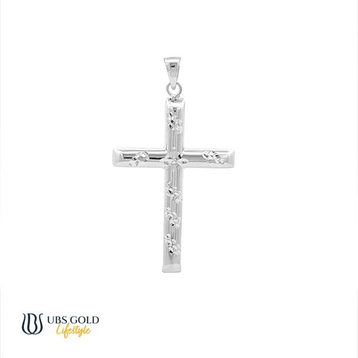 ASLI UBS Liontin Emas Salib - Jlva007 - 17k READY STOCK