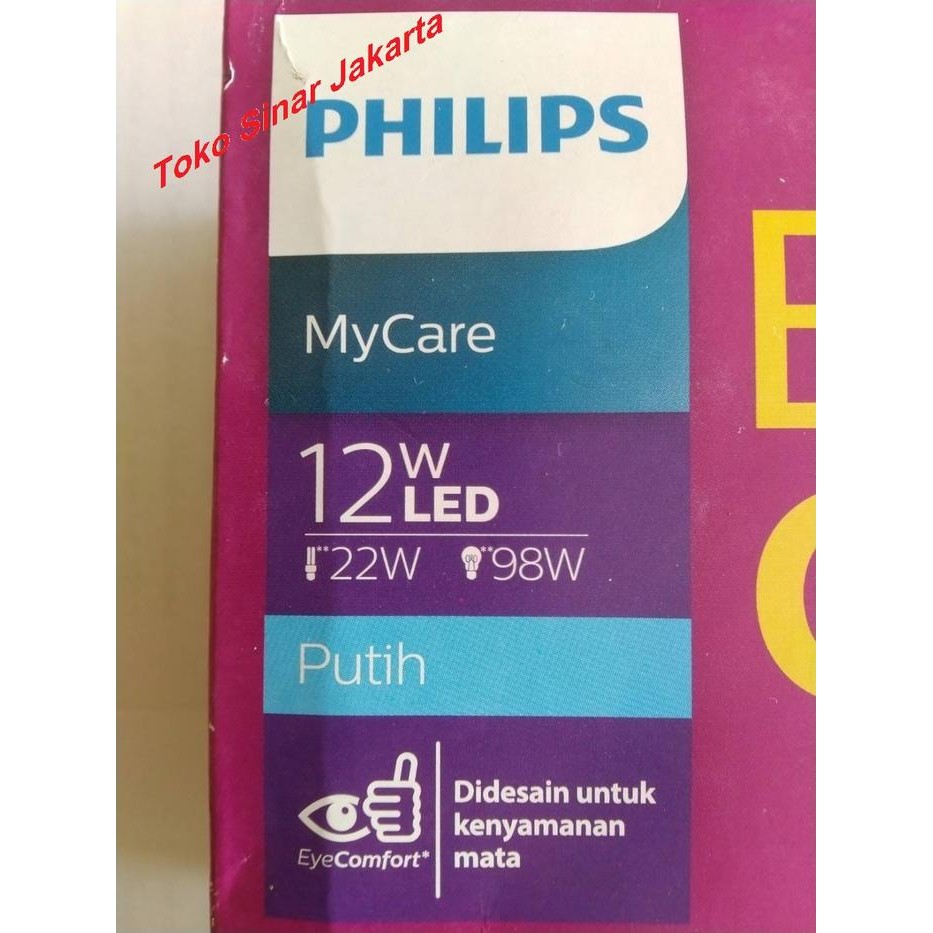 Lampu Led 12W Bohlam Led 12 Watt Philips