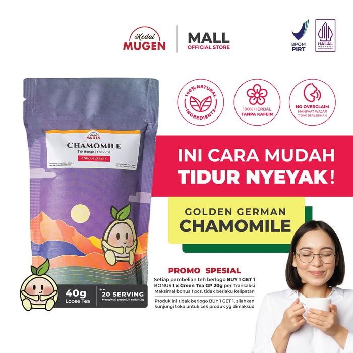 

Kedai Mugen Chamomile Tea 40g - Teh Kamomil Anti Insomnia Shopee Terlaris