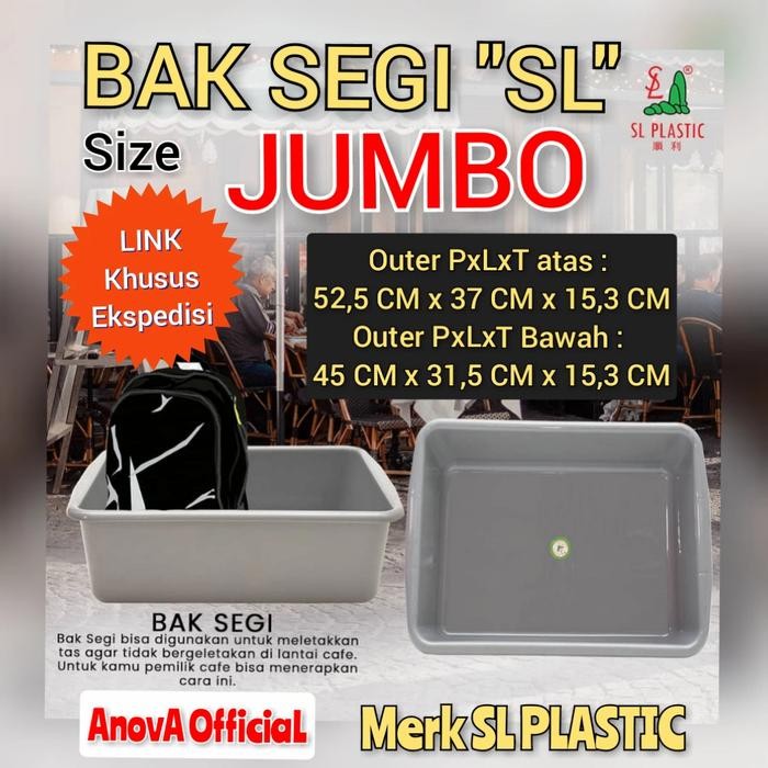 Pilihan- Bak Segi Jumbo. Sl Plastic. Alaska. Baskom Kotak Tahu. Hewan Kucing