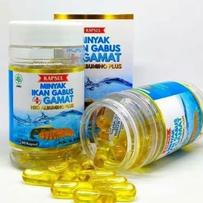 

Neo Albumino Plus Gamat Emas - Minyak Ikan Gabus + Gamat 60 Kapsul Terlaris