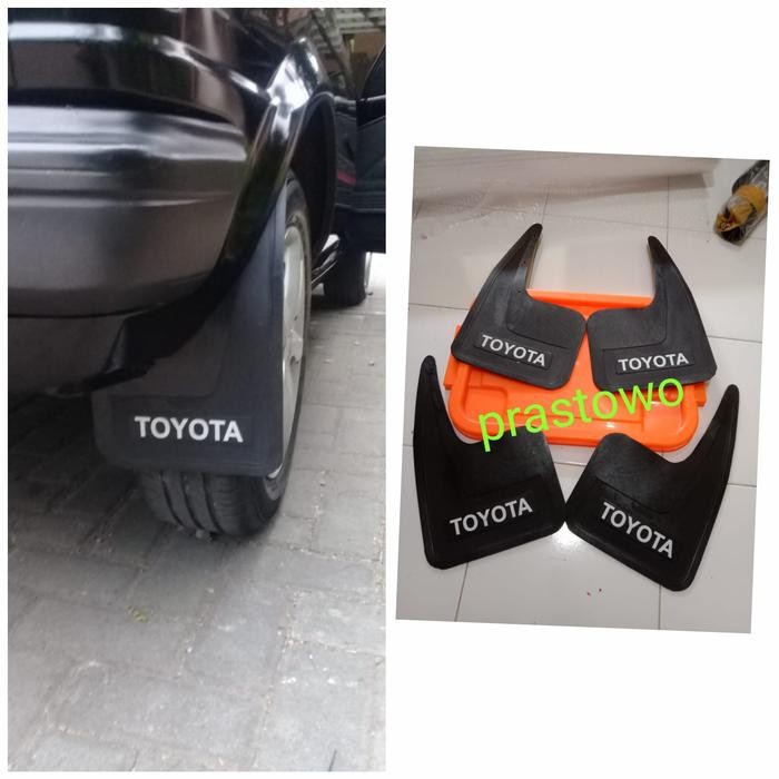 Termurah Kepet Lumpur Roda Mudguard Mudflap Starlet Kotak Kapsul Universal Grab/Gosend
