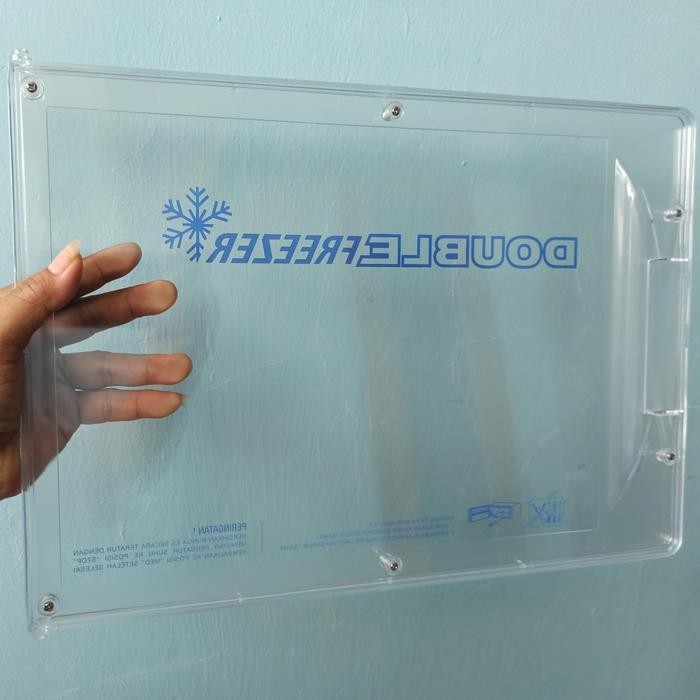 Tutup Freezer Kulkas Sharp Original Double Freezer Mega Freezer