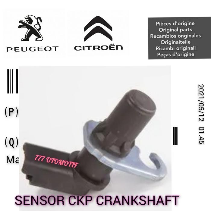 Jual Sensor Crankshaft Ckp Peugeot 206 307 Vdo