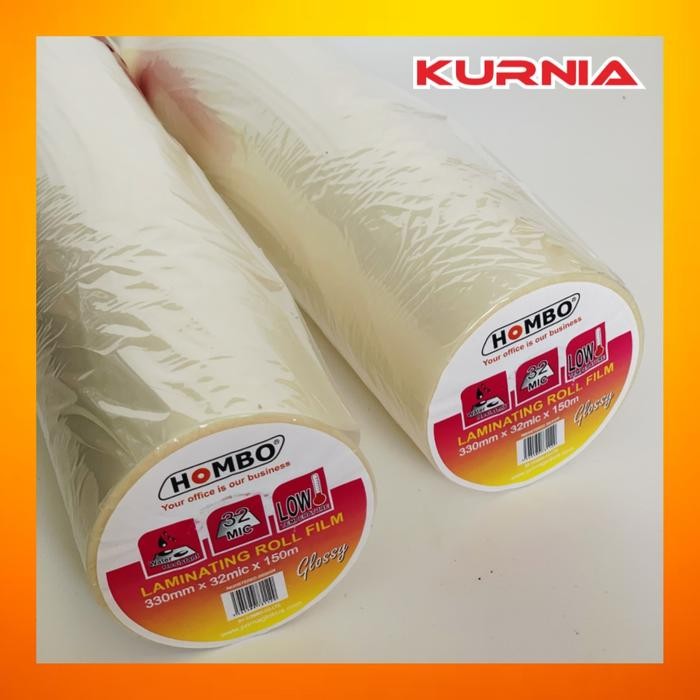 

Pilihan- Laminating Roll Film Low Temperature 330Mm Glossy Hombo