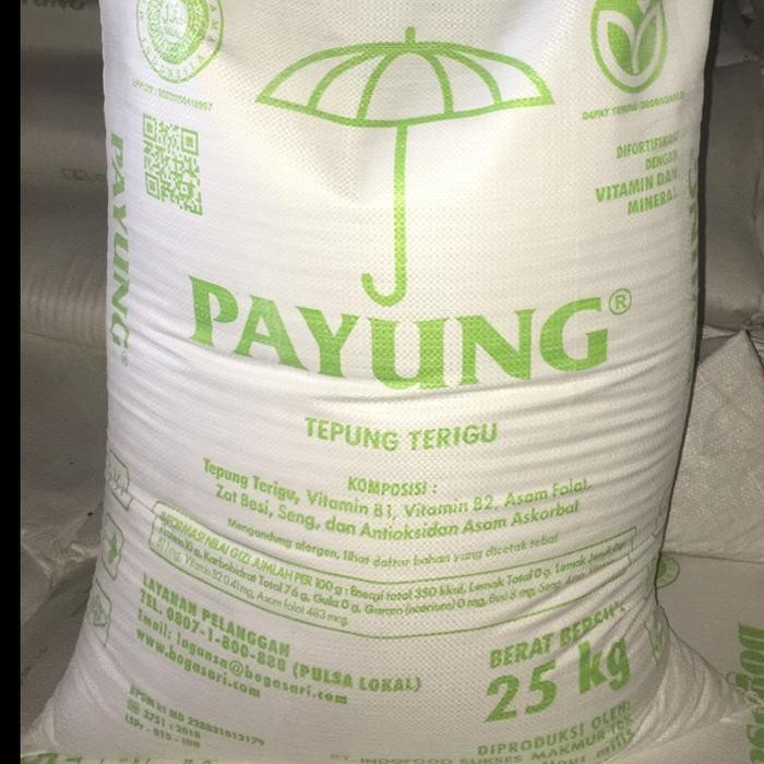 tepung terigu payung bogasari 25kg