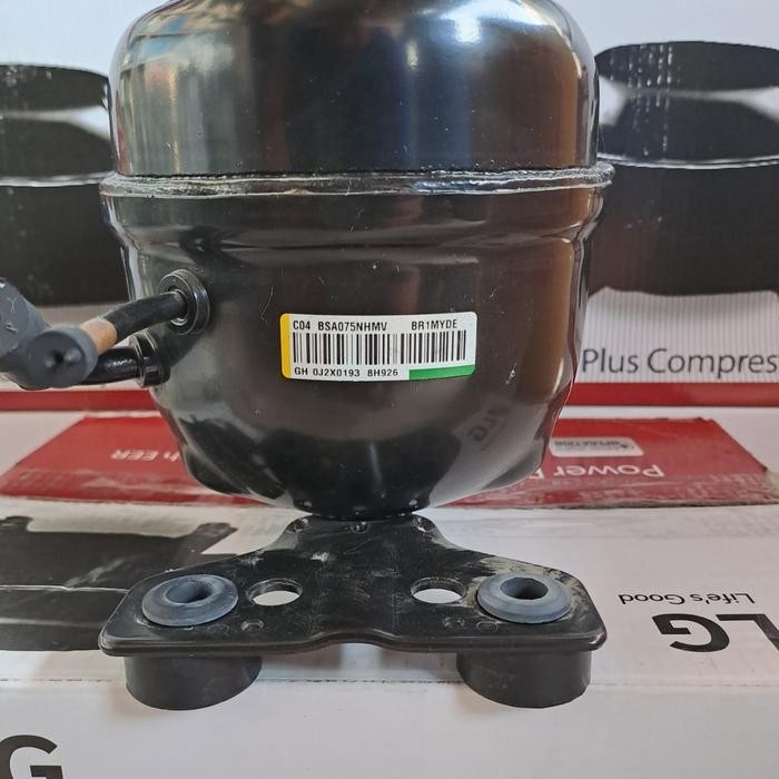 KOMPRESOR KULKAS LG 2 PINTU INVERTER R600A TIPE BSA075NHMV