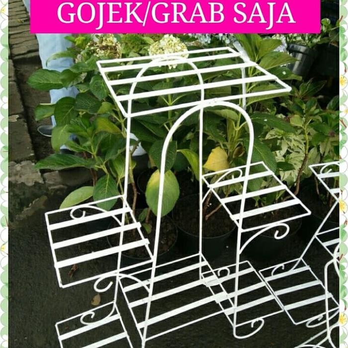 Rak Pot Besi/Rak Bunga Besi/Rak Unik/Rak Taman