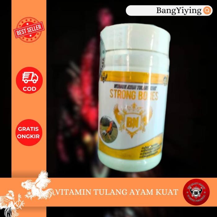 STRONG BONES VITAMIN KALSIUM TULANG AYAM PERKUAT STRUKTUR TULANG AYAM