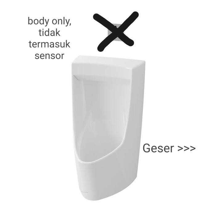 Urinal Toto UW58HJ / Urinoir Toto UW 58 HJ Body Only Tanpa Sensor
