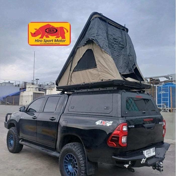 Canopy Hilux Black Steel Import Thailand