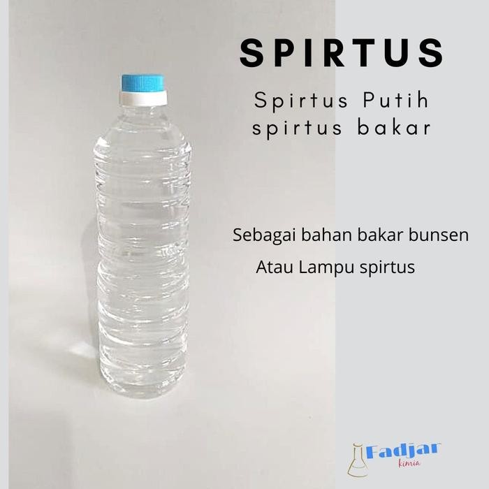 Spirtus 1 Ltr / Spirtus Bakar / Spiritus Putih