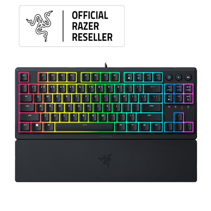 TERBARU Razer Ornata V3 Tenkeyless - Low-profile RGB Tenkeyless Mecha-membrane