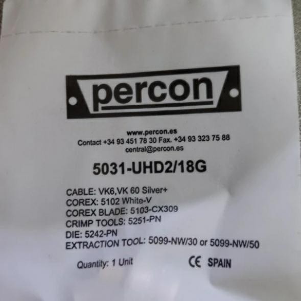 KONEKTOR BNC MERK PERCON UNTUK VK60