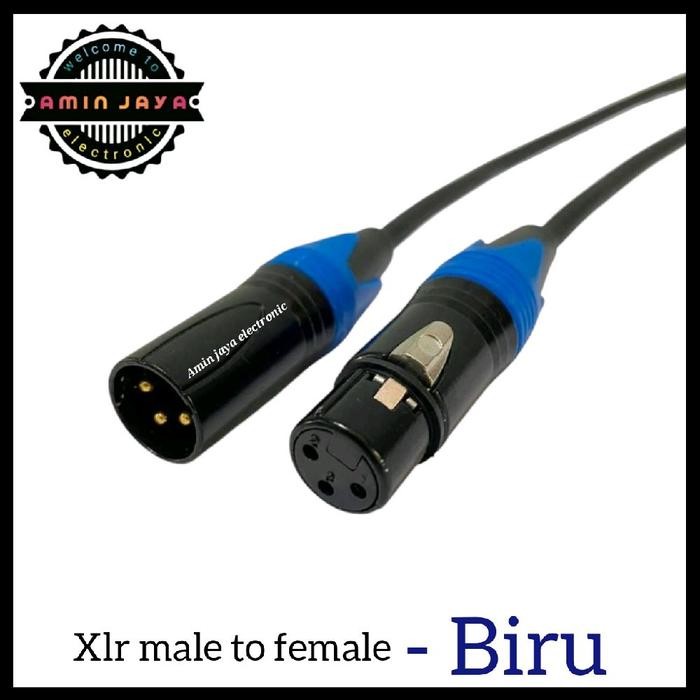 KABEL XLR MALE TO FEMALE / JACK CANON MALE TO FEMALE