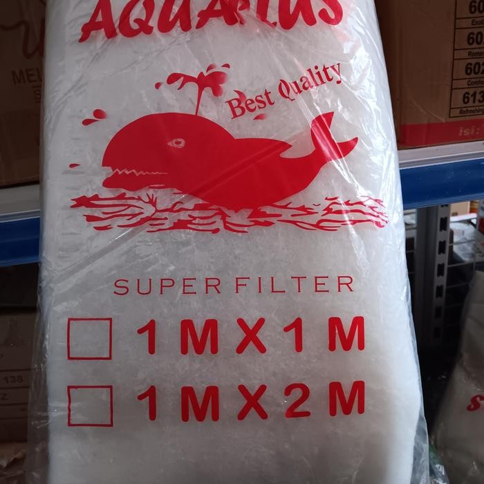 KASA FILTER PUTIH UKURAN 1X1M KASA SARINGAN AIR KAIN KASA SERBAGUNA