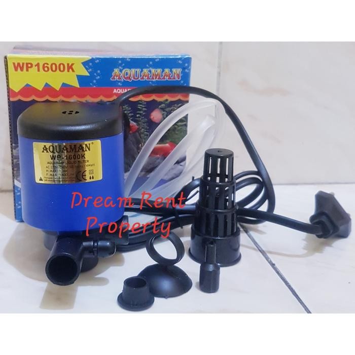 MESIN POMPA CELUP AQUARIUM POWER HEADS AKUARIUM AQUAMAN WP1600K 1600