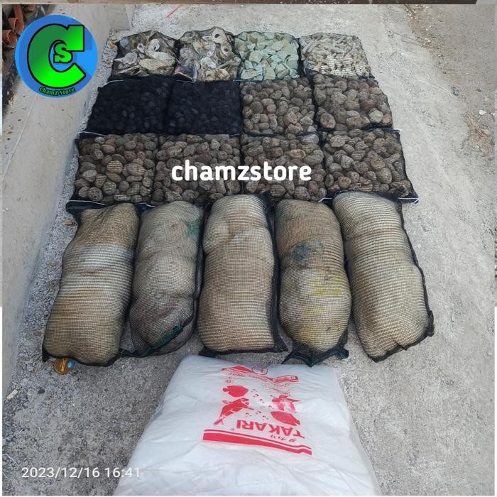 JUMBO PAKET MEDIA FILTER KOLAM KOI BESAR SIAP PAKAI / MEDIA FILTER KOI