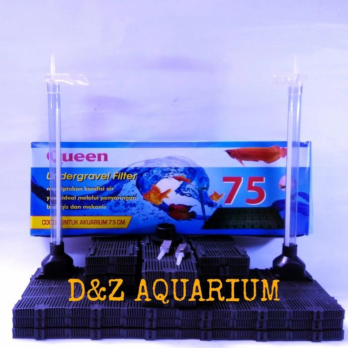 UGF 75 UNDERGRAVEL 75 MEDIA FILTER UNTUK AQUARIUM UNDERGRAVEL FILTER