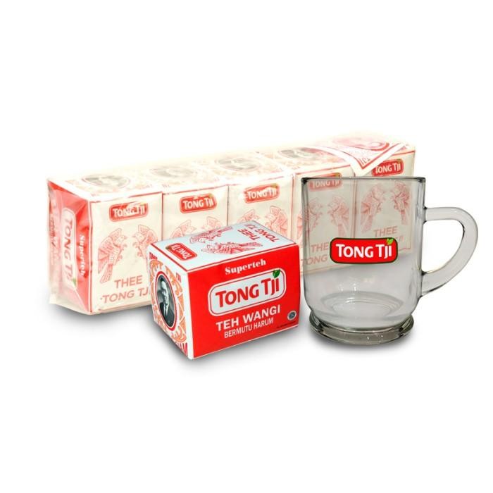 

Promo Bundling Tong Tji Super Jasmine Tea 80G Gratis Gelas* Sale