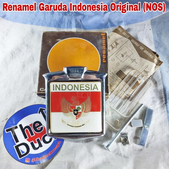 Emblem Logo Dada Depan Garuda indonesia ori NOS Vespa VGLA VGLB Kongo