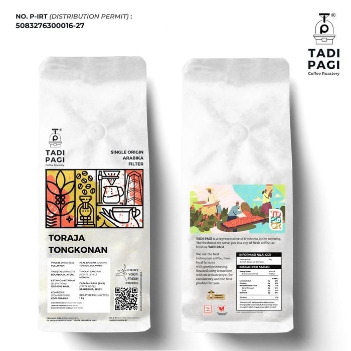 

Arabika Toraja Roast Bean Coffee 500 Gram