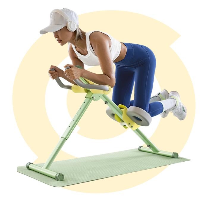Yesoul WT50 Abs Roller Alat Gym untuk Latihan Perut dan Paha dalam