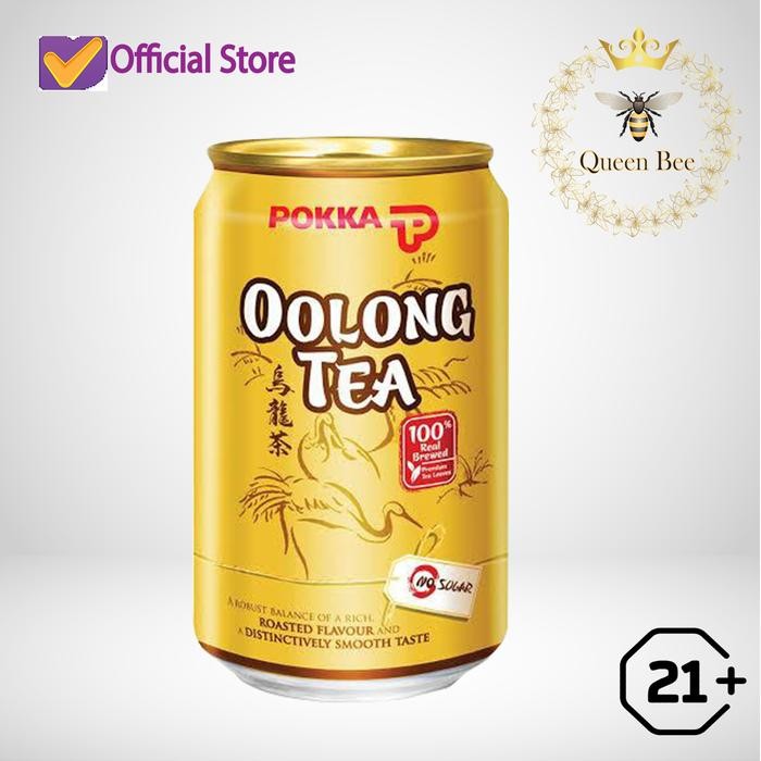 

Pokka oolong tea 24 kaleng @300 ml