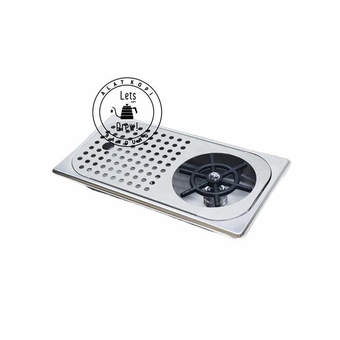 JUG RINSER / GLASS RINSER BAHAN STAINLESS / ALAT MEMBERSIHKAN MILK JUG