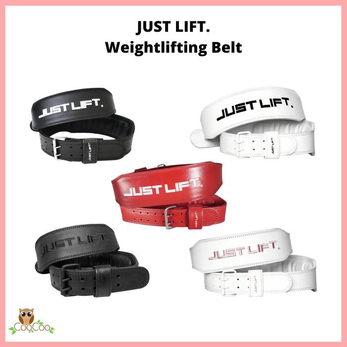 JUST LIFT Weightlifting Belt
