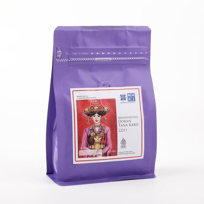 

Maharaja Coffee Kopi Specialty Nano Lot Sumatra Tanah Karo DOKAN roasted beans Kopi sangrai