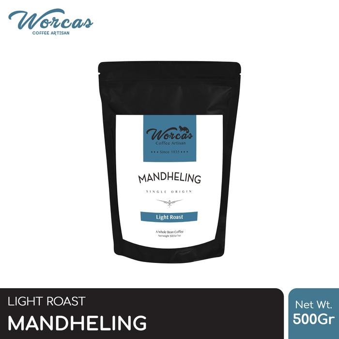 

Kopi Arabica Mandheling 500 Gram Light Roast (Biji/Bubuk)