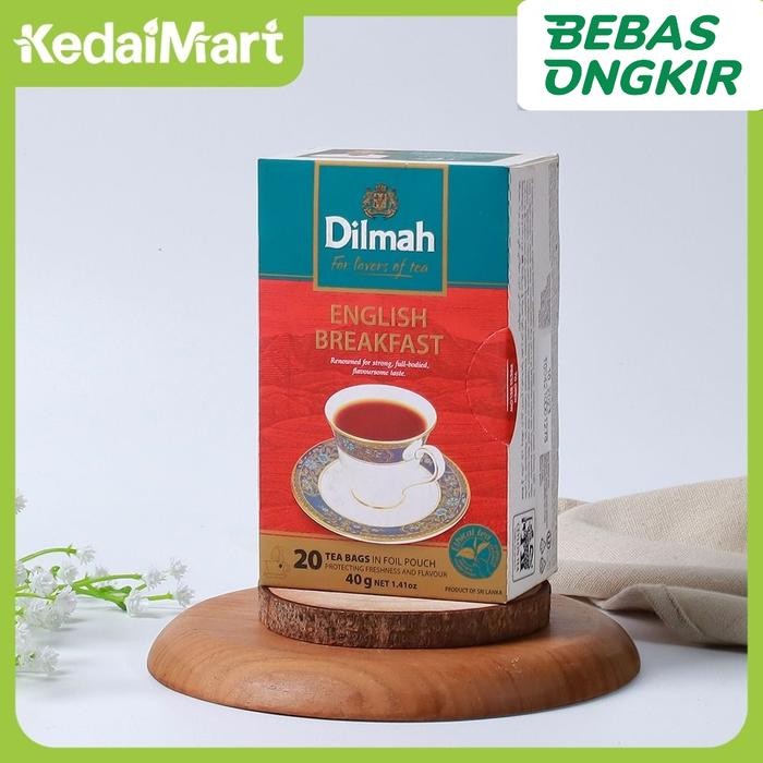 

Dilmah English Breakfast Tea isi 20