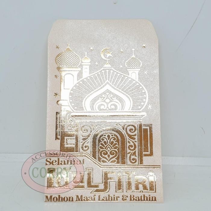 

ANGPAO IDUL FITRI LEBARAN ISI 50 MEWAH 17 CM AMPLOP UANG PUTIH EMAS MU KODE 155