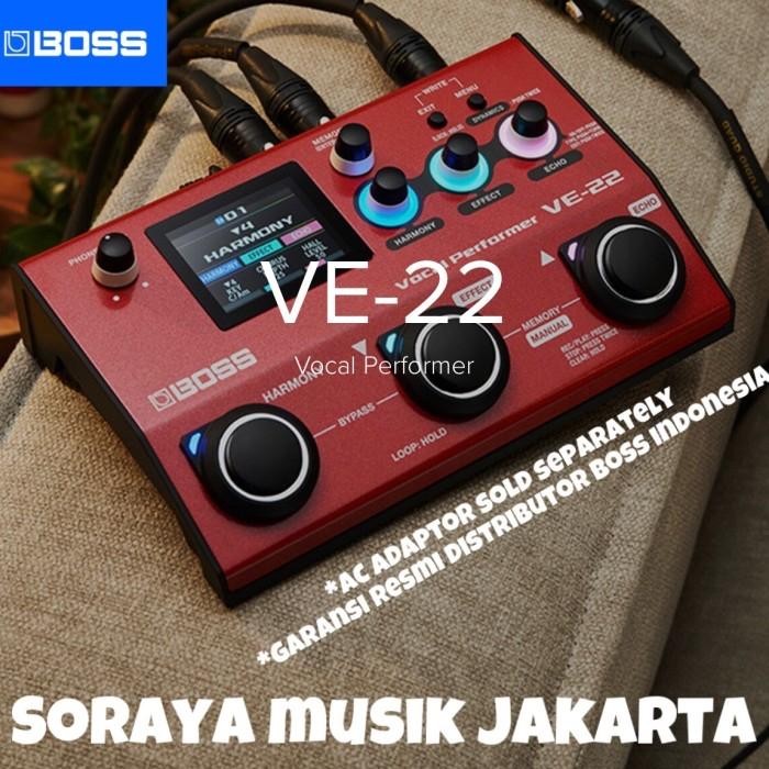 BOSS VE-22 Vocal Peformer Efek Vokal Boss VE22