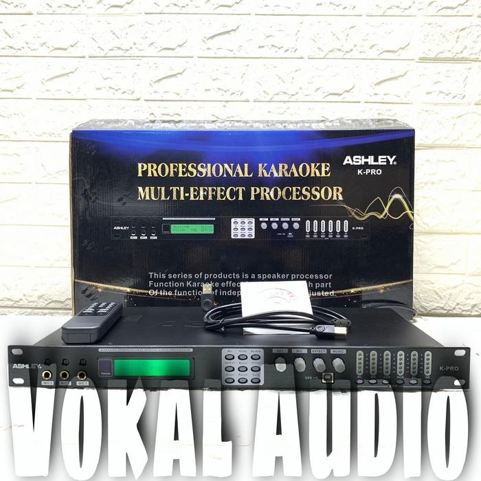 ASHLEY Management K PRO Processor Digital Karaoke Original Ashley KPRO