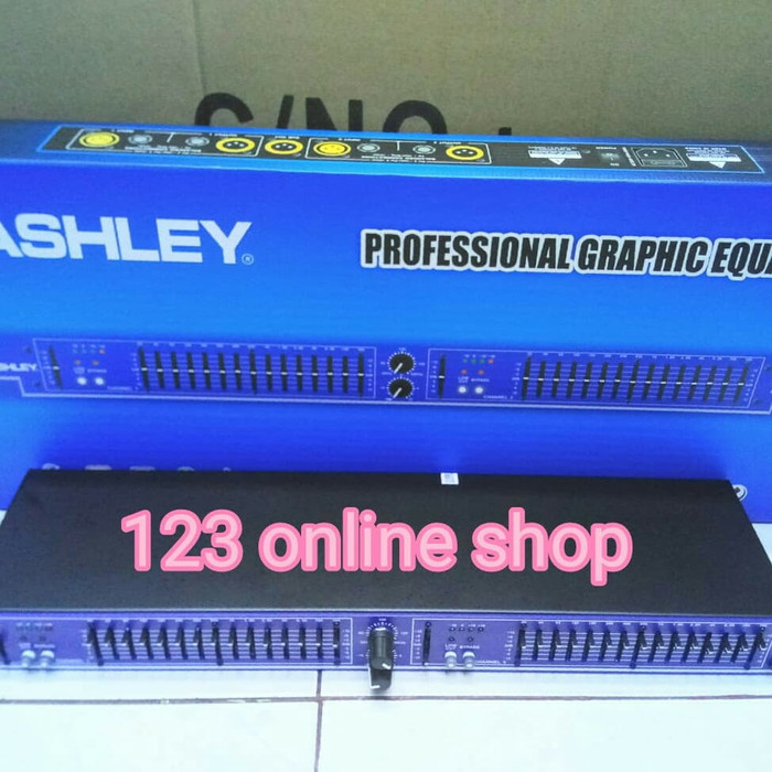 EQUALIZER ASHLEY MQX 215 PLUS OUTPUT SUBWOFER ORIGINAL