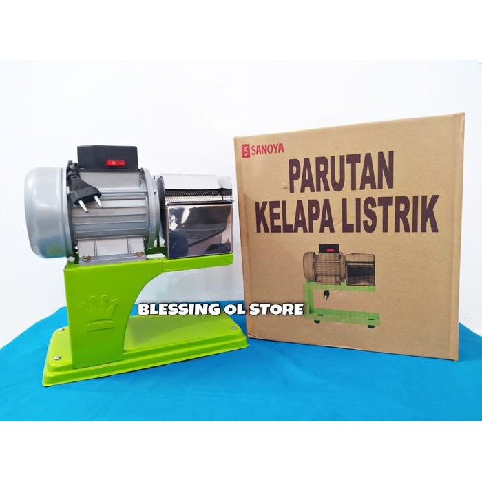 Mesin Parut Kelapa Parutan Kelapa Parud Parudan Kelapa Dinamo Listrik