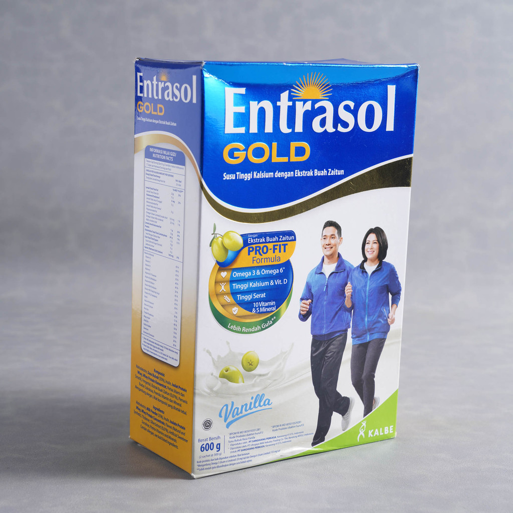 

Entrasol Gold Vanilla 560 - 600 gram