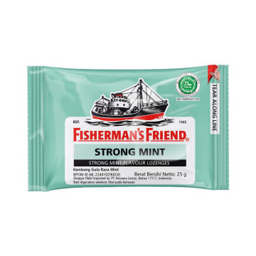 

Fishermans Candy Strong Mint Hijau 25 gram