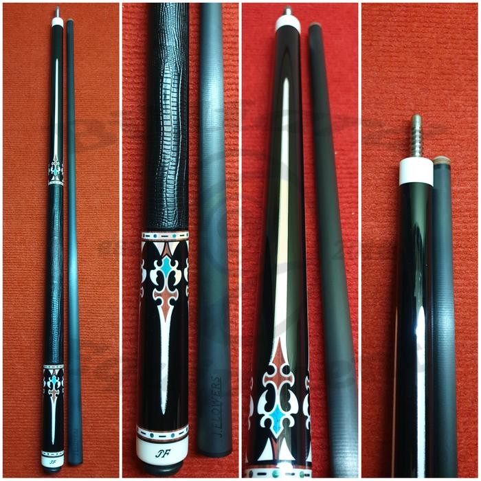 Jflowers Carbon Cue Jf10-13Bk Stick Billiard