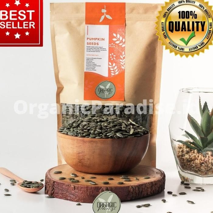 

Pumpkin Seeds Roasted / Pumpkin Seed Panggang 250 Gram