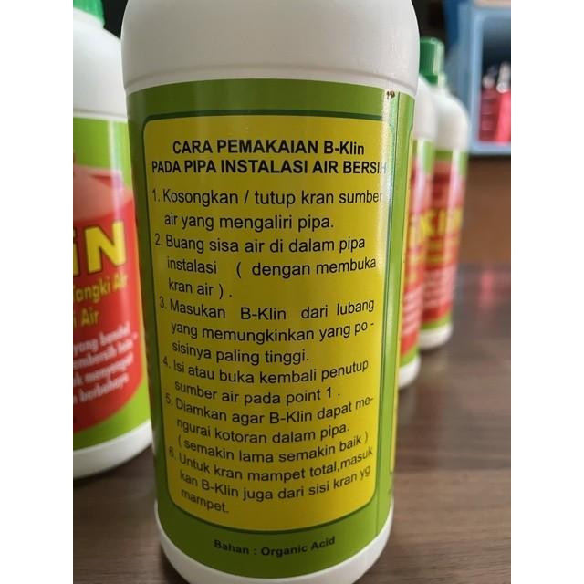 B Klin B-Klin Bklin Pembersih Saluran Pipa dan Toren Tangki Air