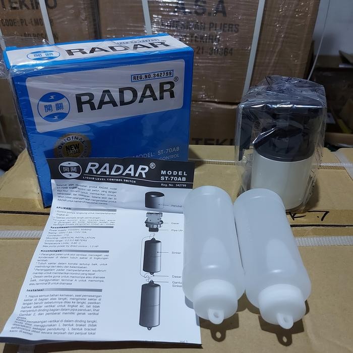 RADAR OTOMATIS TOREN PELAMPUNG TOREN RADAR AIR OTOMATIS RADAR ST 70AB