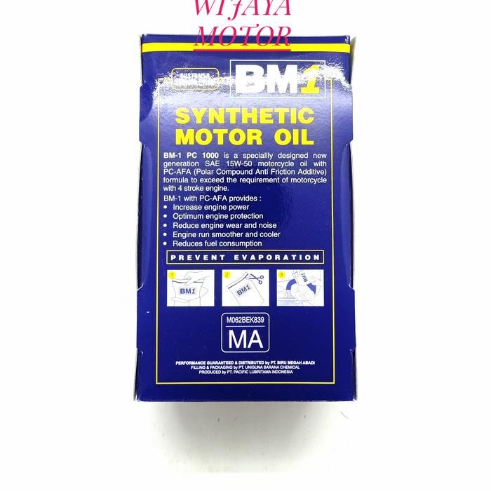Oli Mesin Bm 1 800 Ml Pelumas Mesin