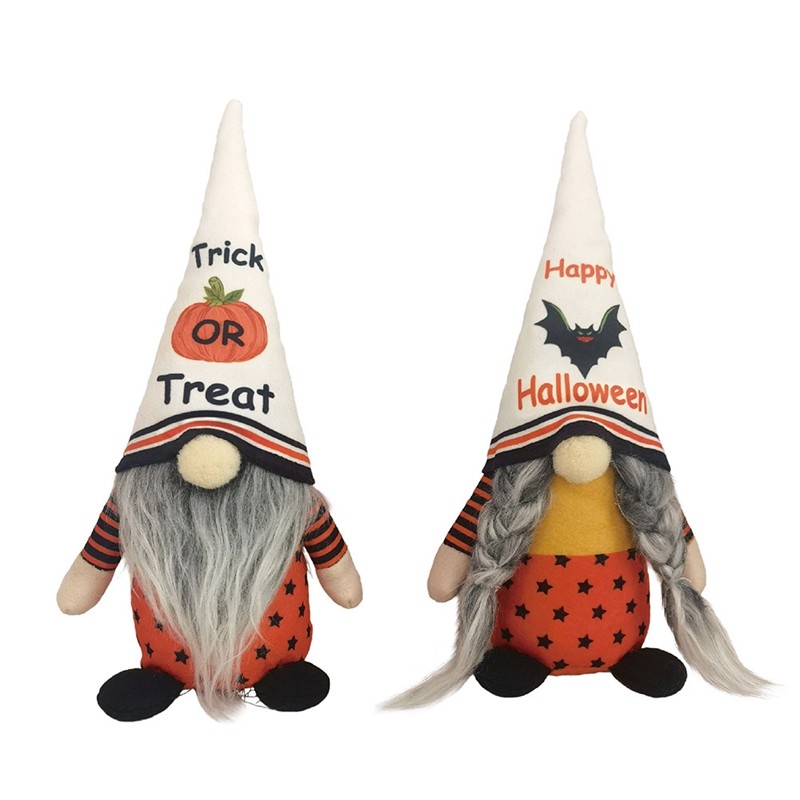 Halloween Decorations Halloween Gnomes - Handmade Gnomes Plush Decor