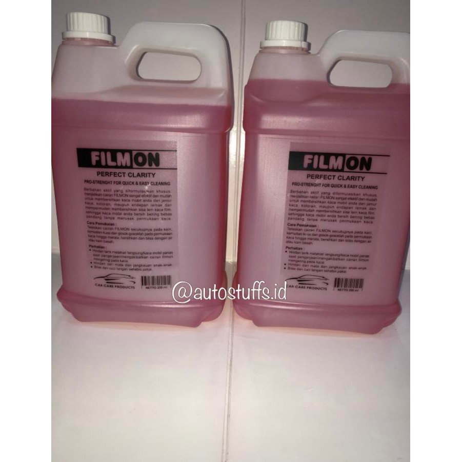 OBAT JAMUR KACA MOBIL FILMON/ SUPER PEMBERSIH KACA/PEMBERSIH KACA 5L PEMBERSIH JAMUR KACA