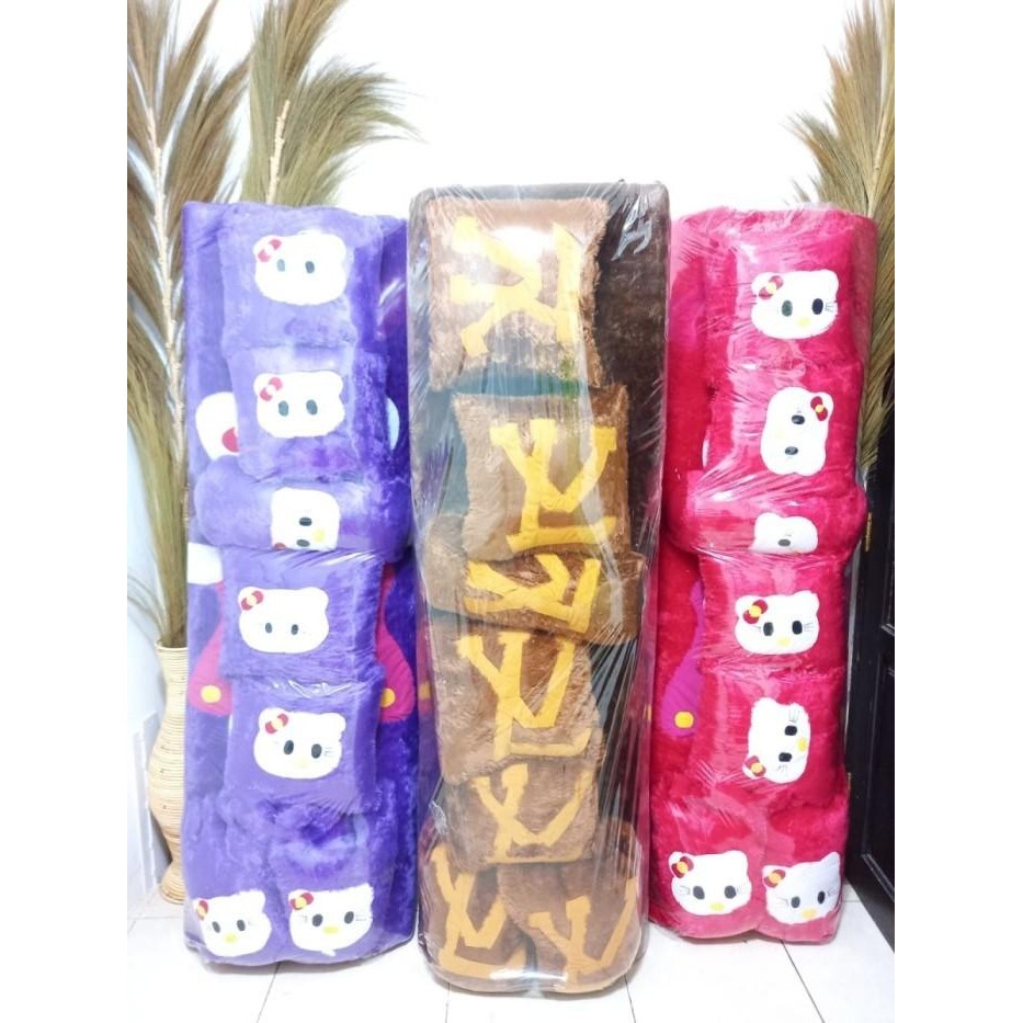 Kasur Surpet Bordir Karakter 7bantal Jumbo uk 160x175x5cm